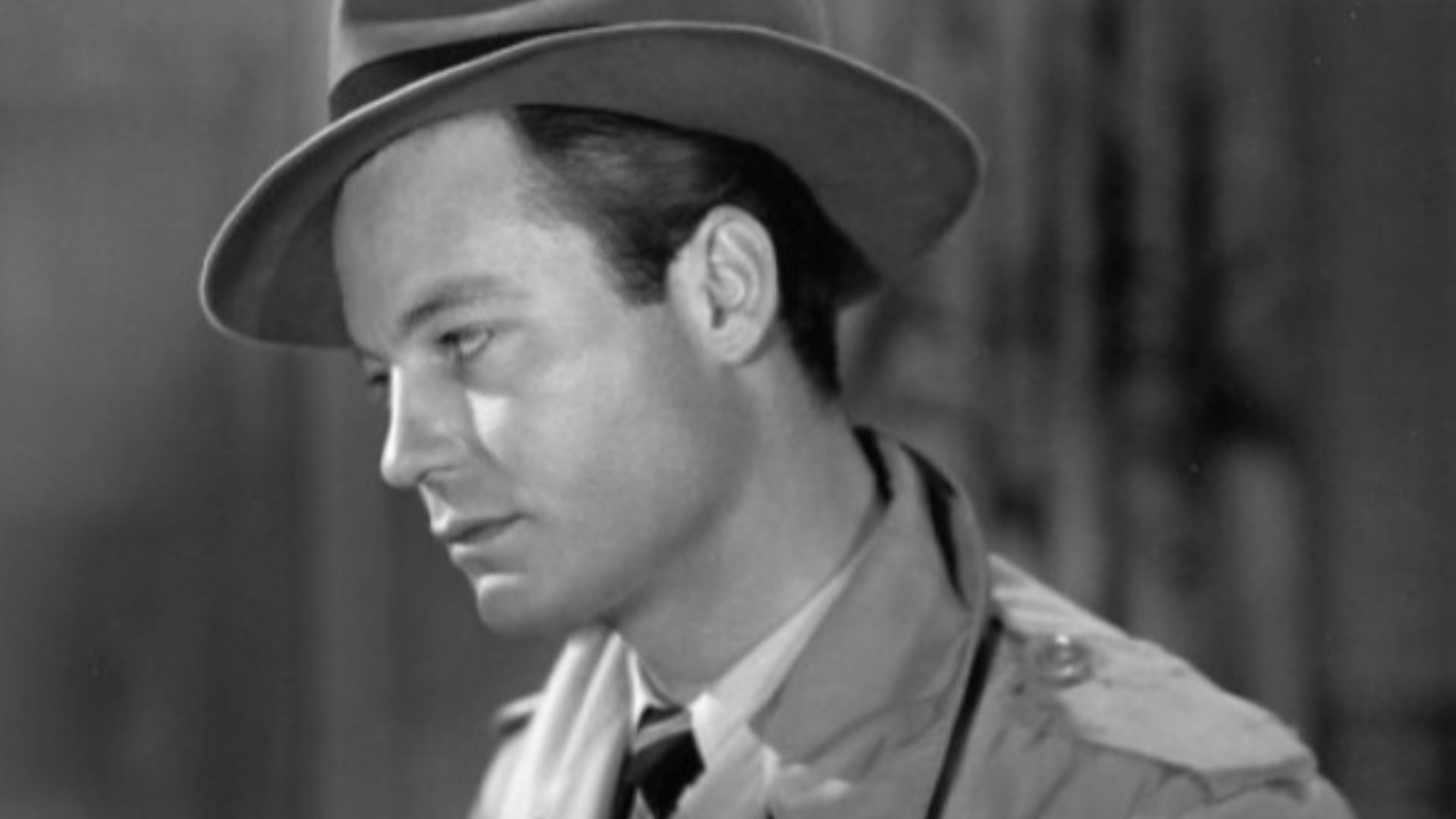 Ann Doran & DeForest Kelley in Fear in the Night - cropped screenshot