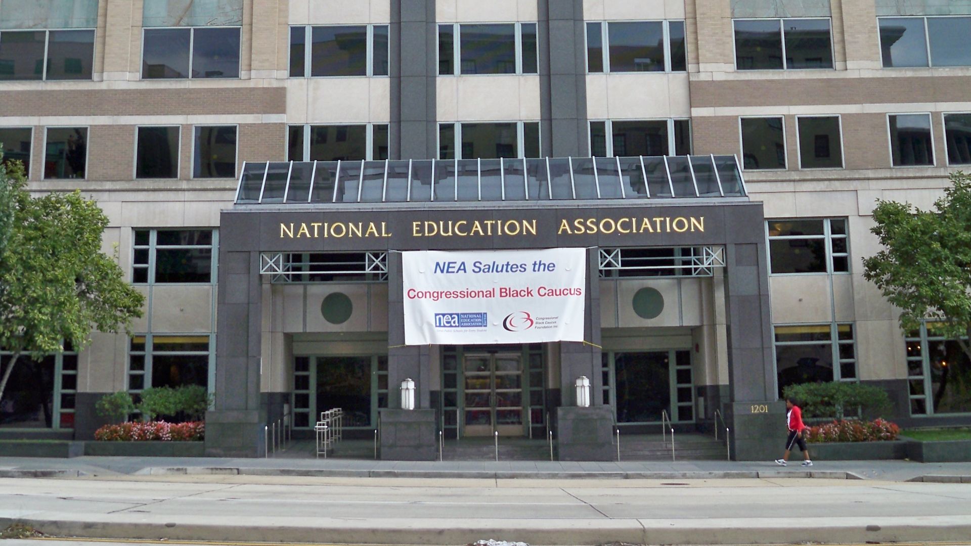 National Education Association Headquarters by the White House in Washington, DC.