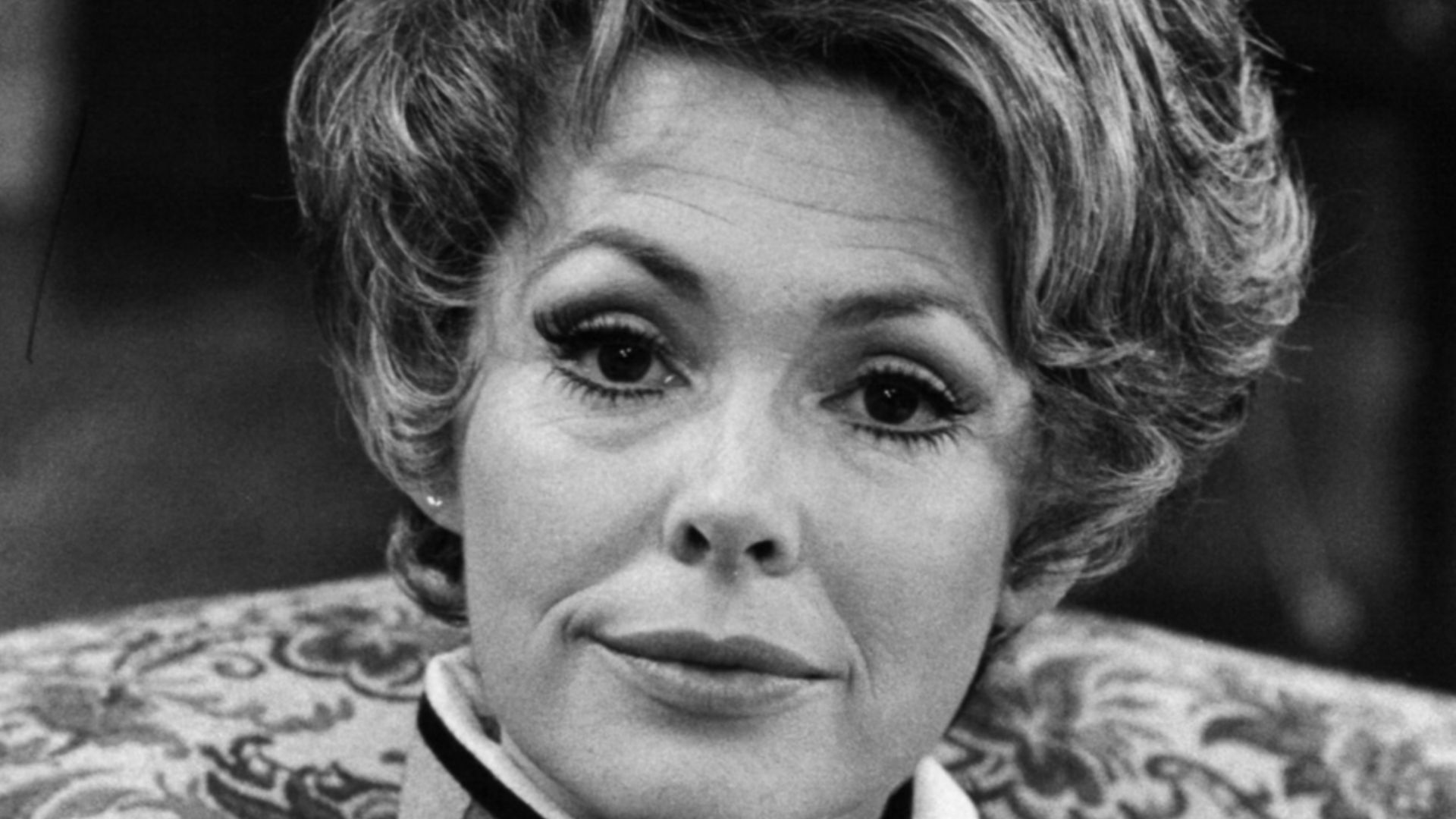 Photo of actress Barbara Rush from an appearance on the television program Maude.