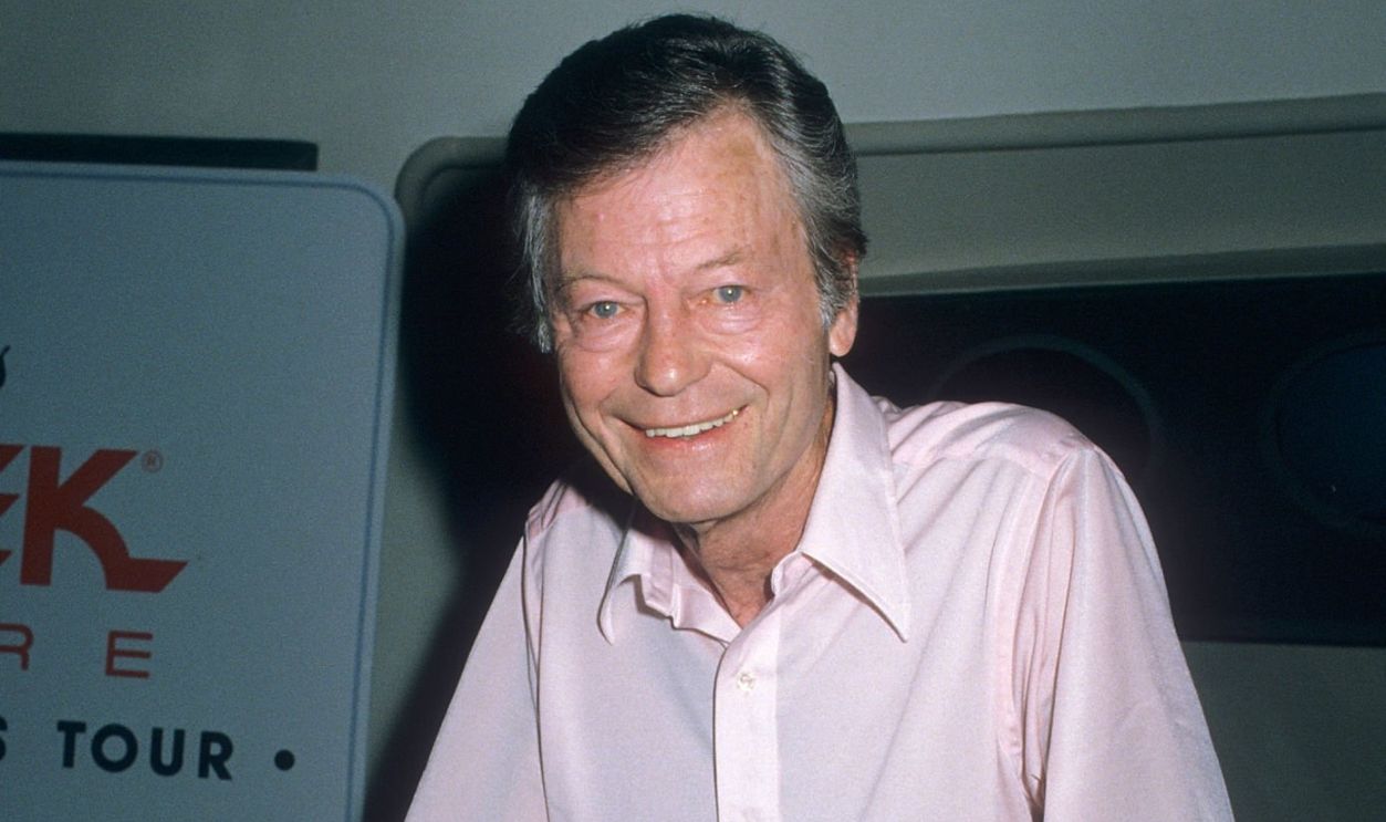 UNIVERSAL CITY, CA - JUNE 9: Actor DeForest Kelley attends Universal Studios Tour Grand Opening of the