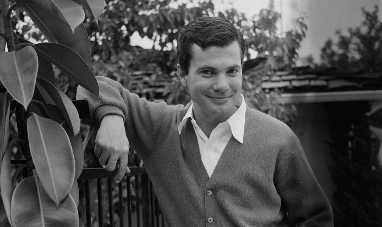 American actor Dwayne Hickman at home, circa 1965.