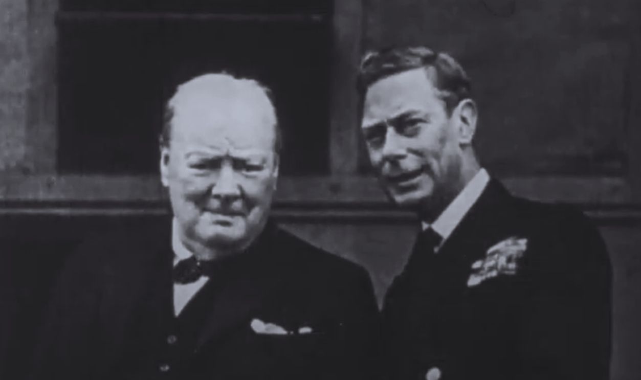 Screenshot from Winston Churchill: The Valiant Years (1960–1961)
