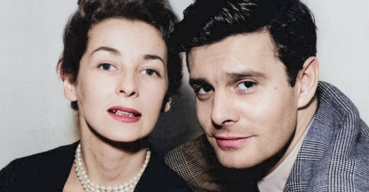 Leonard Bernstein And Felicia Montealegre