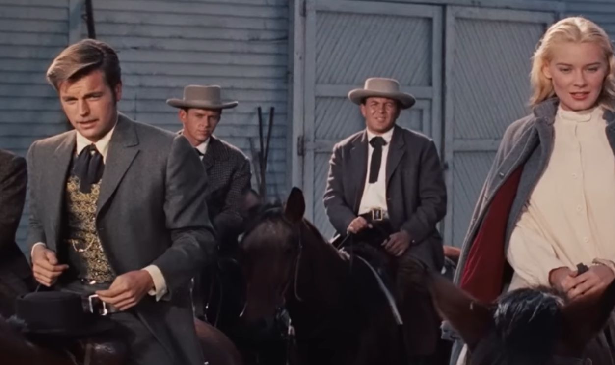 Screenshot from The True Story Of Jesse James (1957)