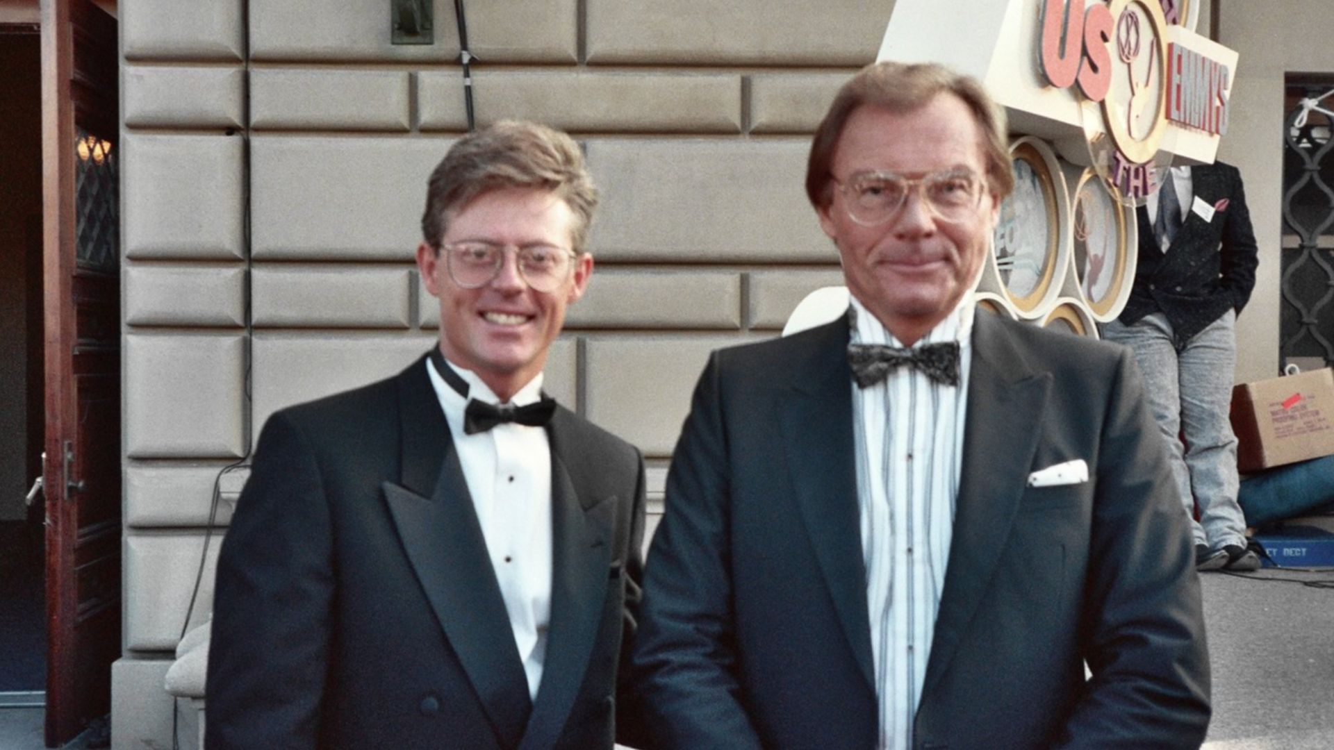Photo taken at the 41st Emmy Awards 9/17/89 - Adam West and me - Permission granted to copy, publish or post but please credit