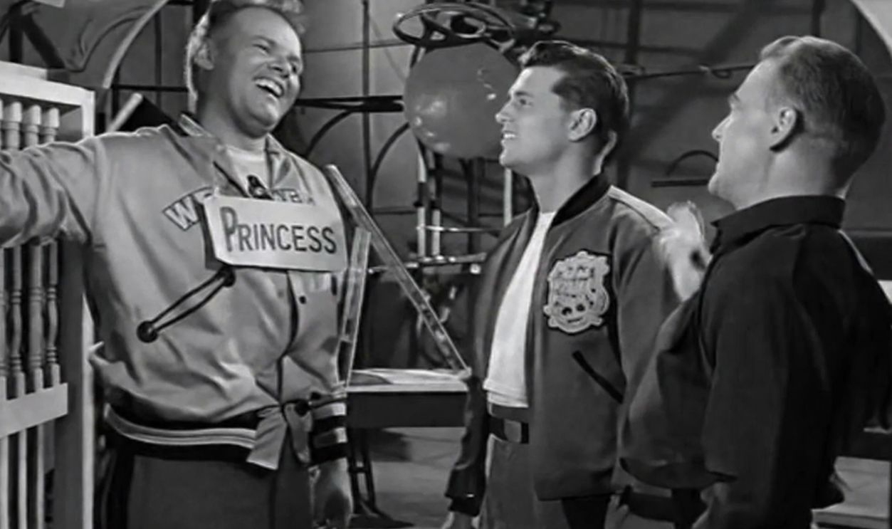 Screenshot from The West Point Story (1950)