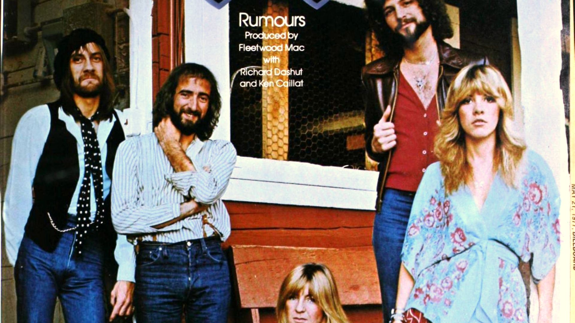 Trade advertisement for Fleetwood Mac's album Rumours