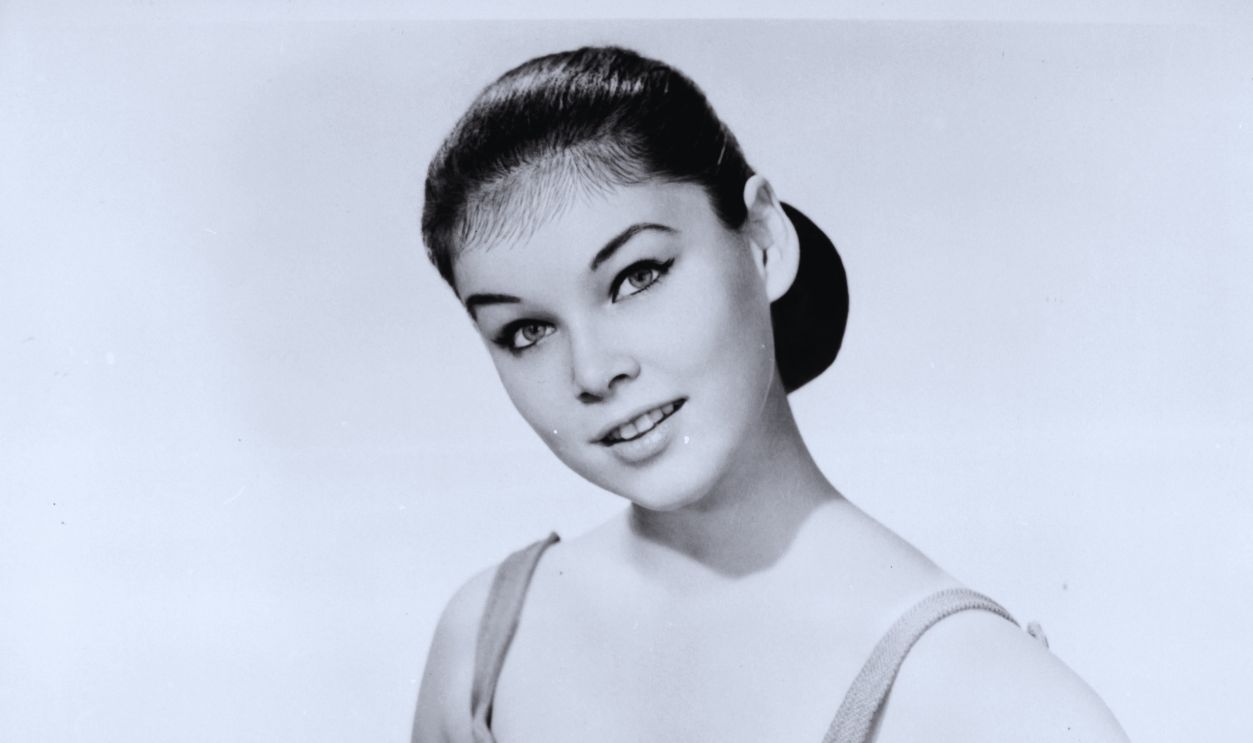 Gettyimages - 133470679, Yvonne Craig In 'The Young Land' Yvonne Craig wearing a bathing suit in a scene from the film 'The Young Land', 1959.