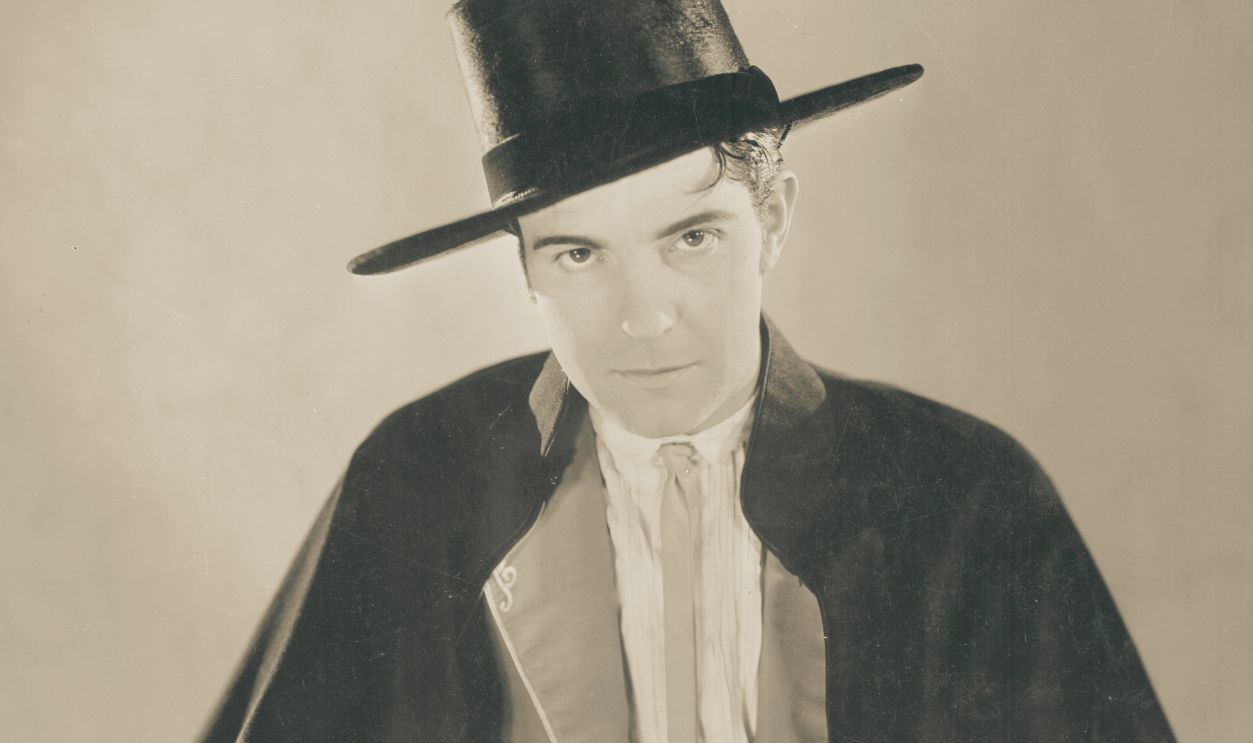 Ramon Novarro, famous Latin lover of the 1920's
