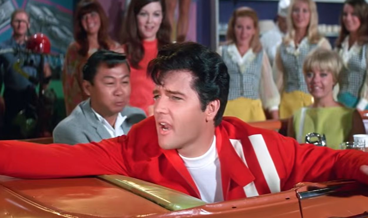 Screenshot from Speedway (1968)