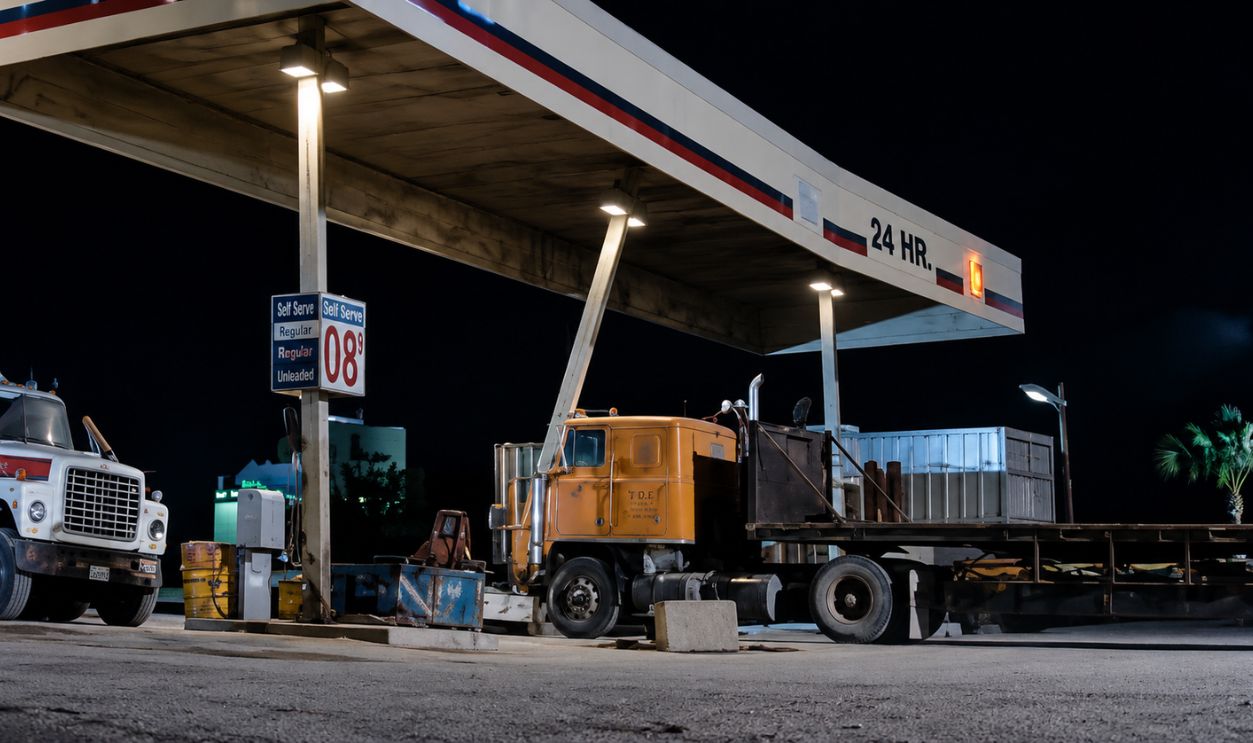 Screenshot from   Maximum Overdrive (1986) 