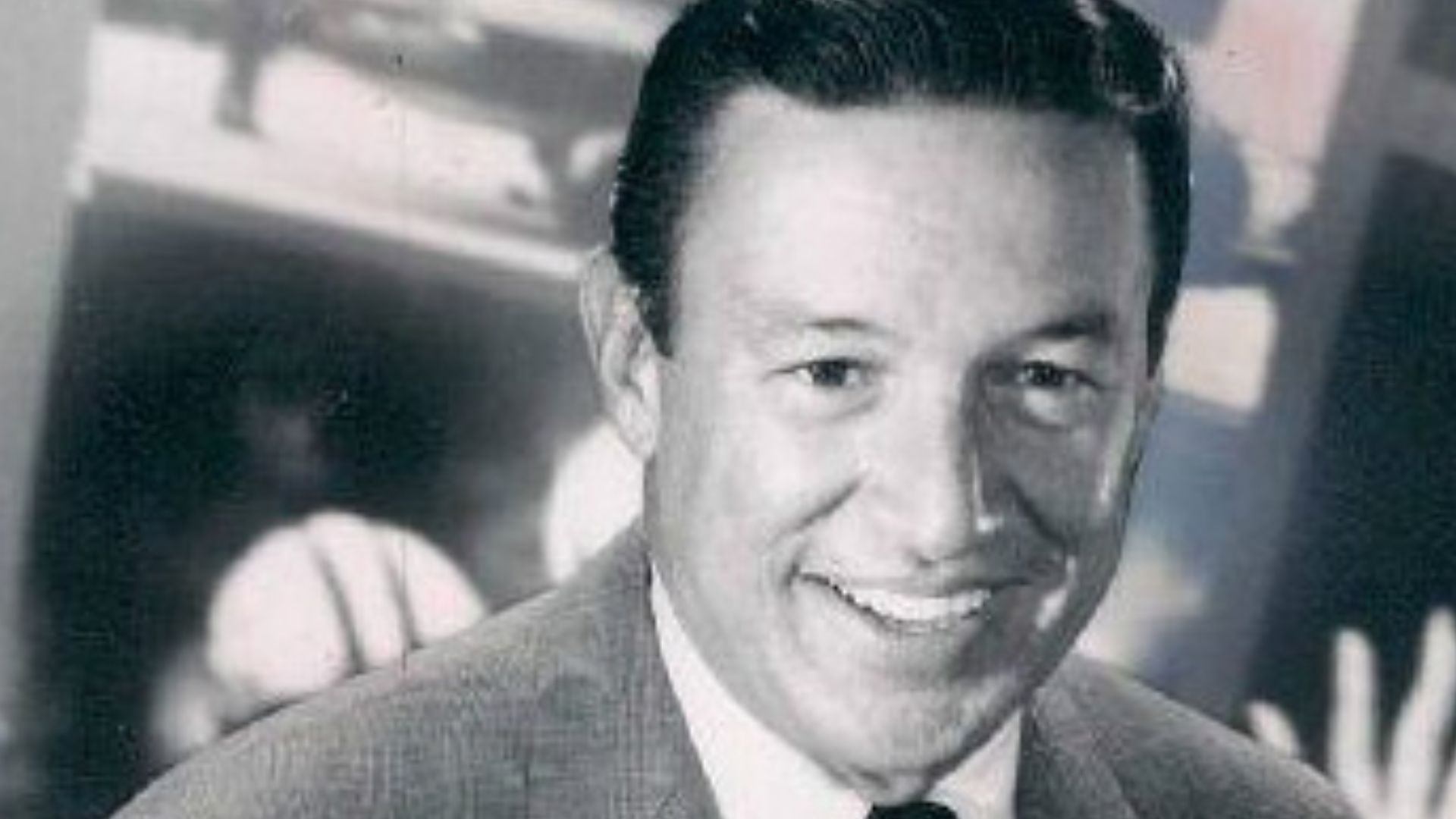 Publicity photo of Mike Wallace (and Harry Reasoner) from the premiere of 60 Minutes.