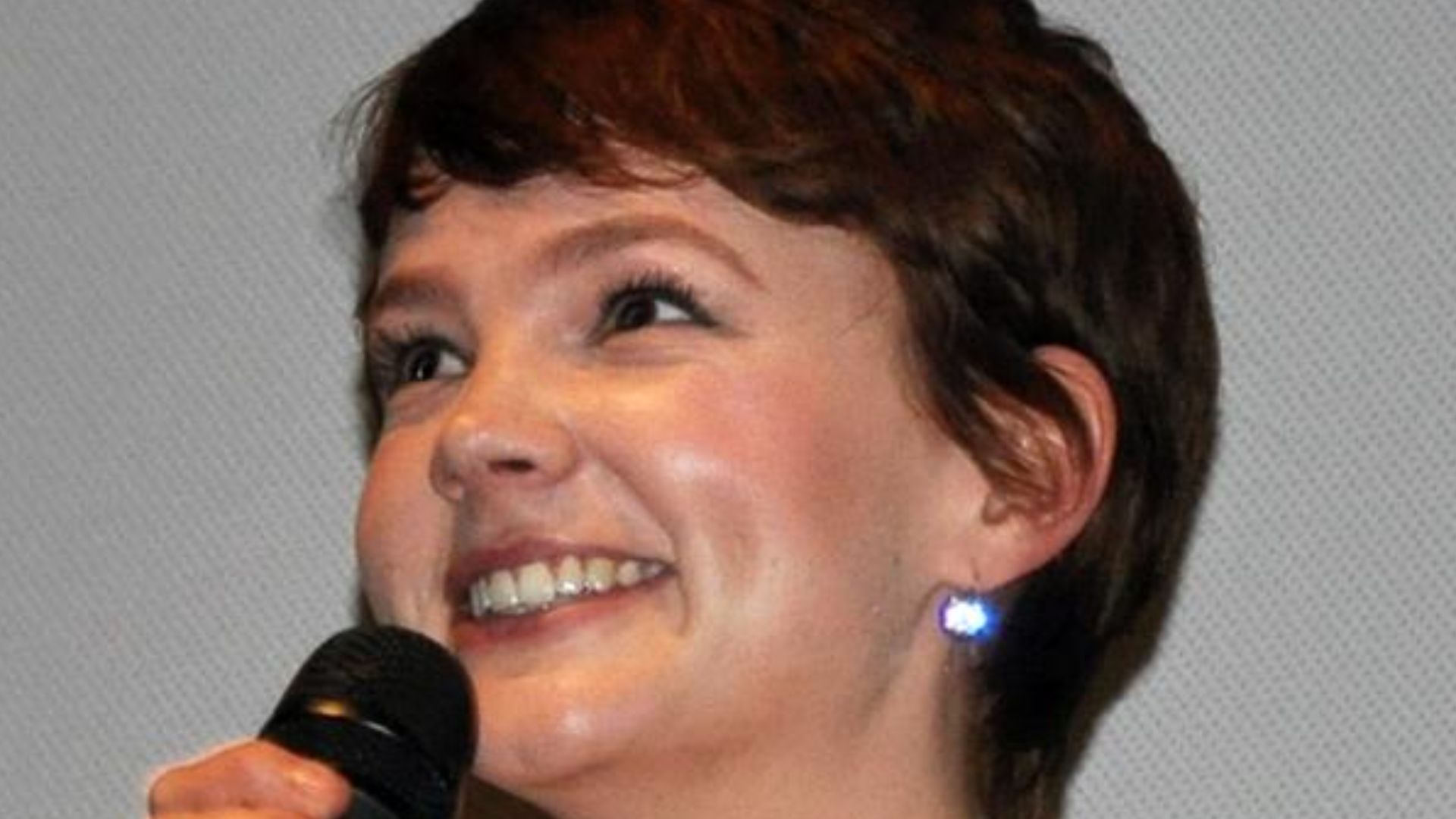 Carey Mulligan during Q&A following the screening of An Education at the Ryerson Theatre.