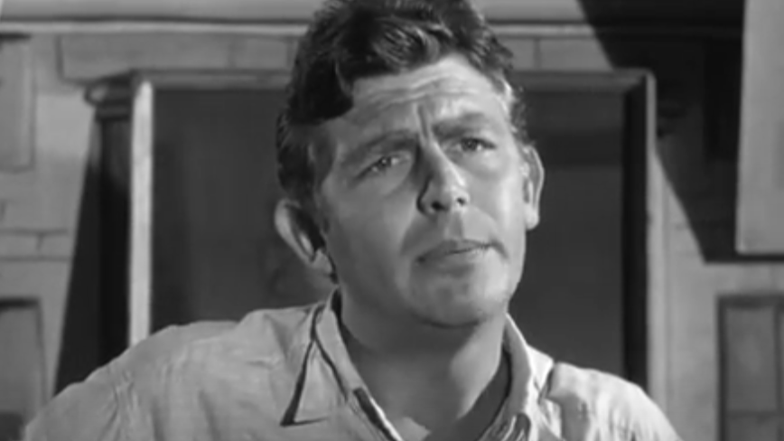 Screenshot of the movie A Face in the Crowd