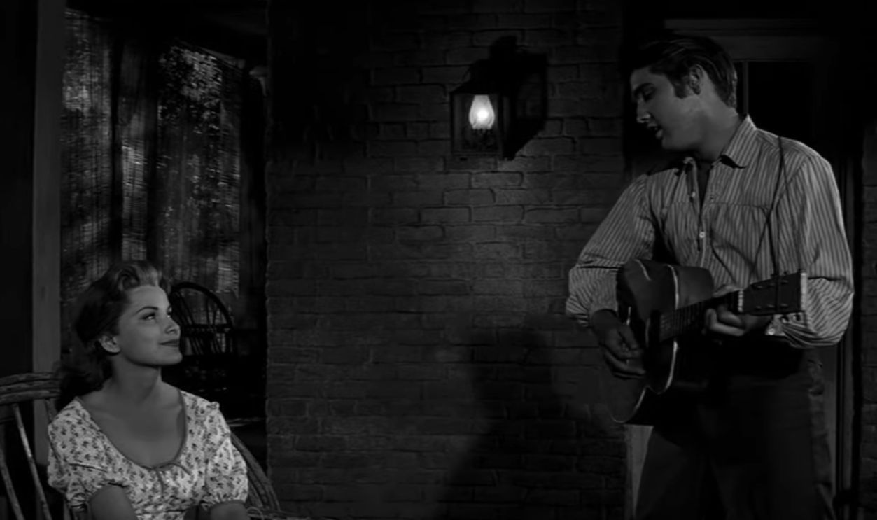    Screenshot from   Love Me Tender (1956)