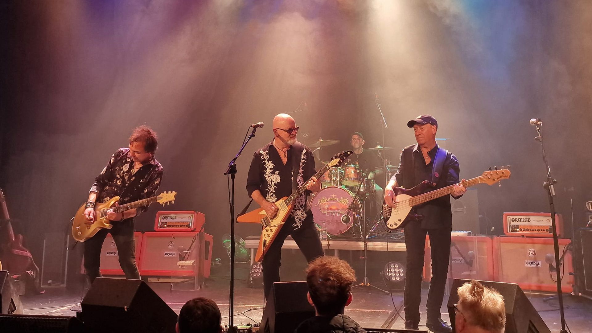 Wishbone Ash in Pontardawe, 2023.