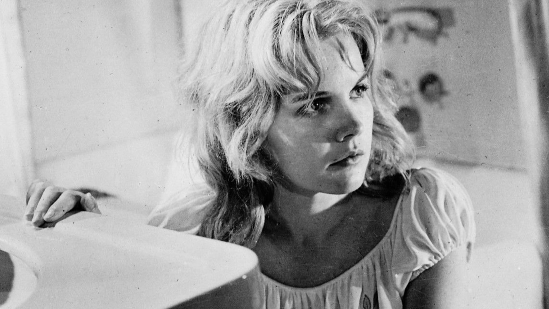 Carroll Baker in the American film Something Wild (1961).
