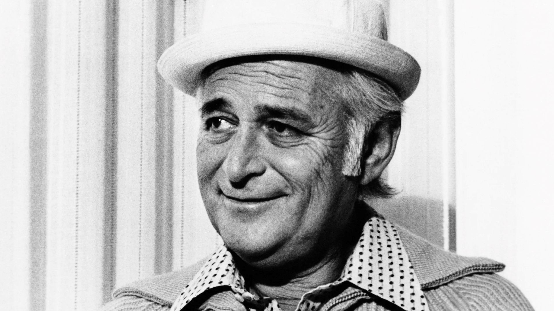 TV Producer Norman Lear on the PBS interview series Jeanne Wolf With... The original image caption reads: Norman Lear. TV producer Norman Lear, of