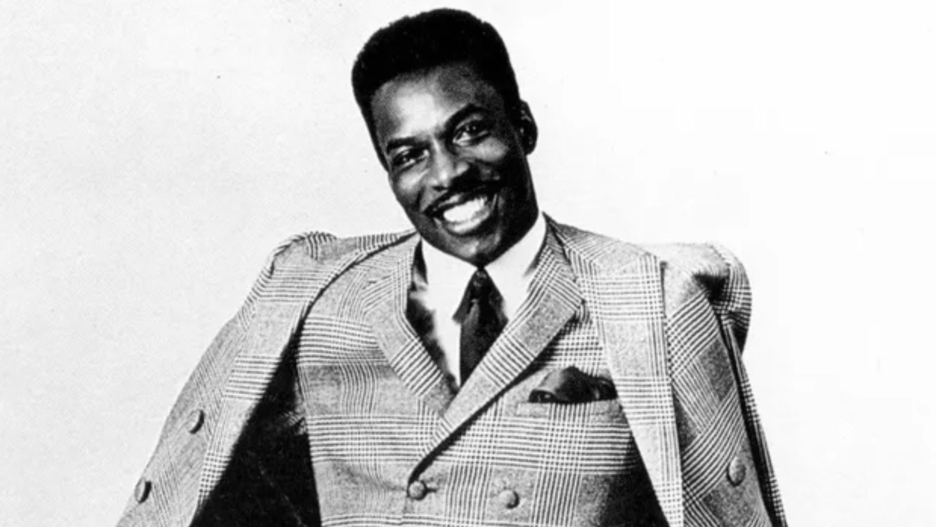 Wilson Pickett in a 1975 press photo. Photo itself was probably taken around this time