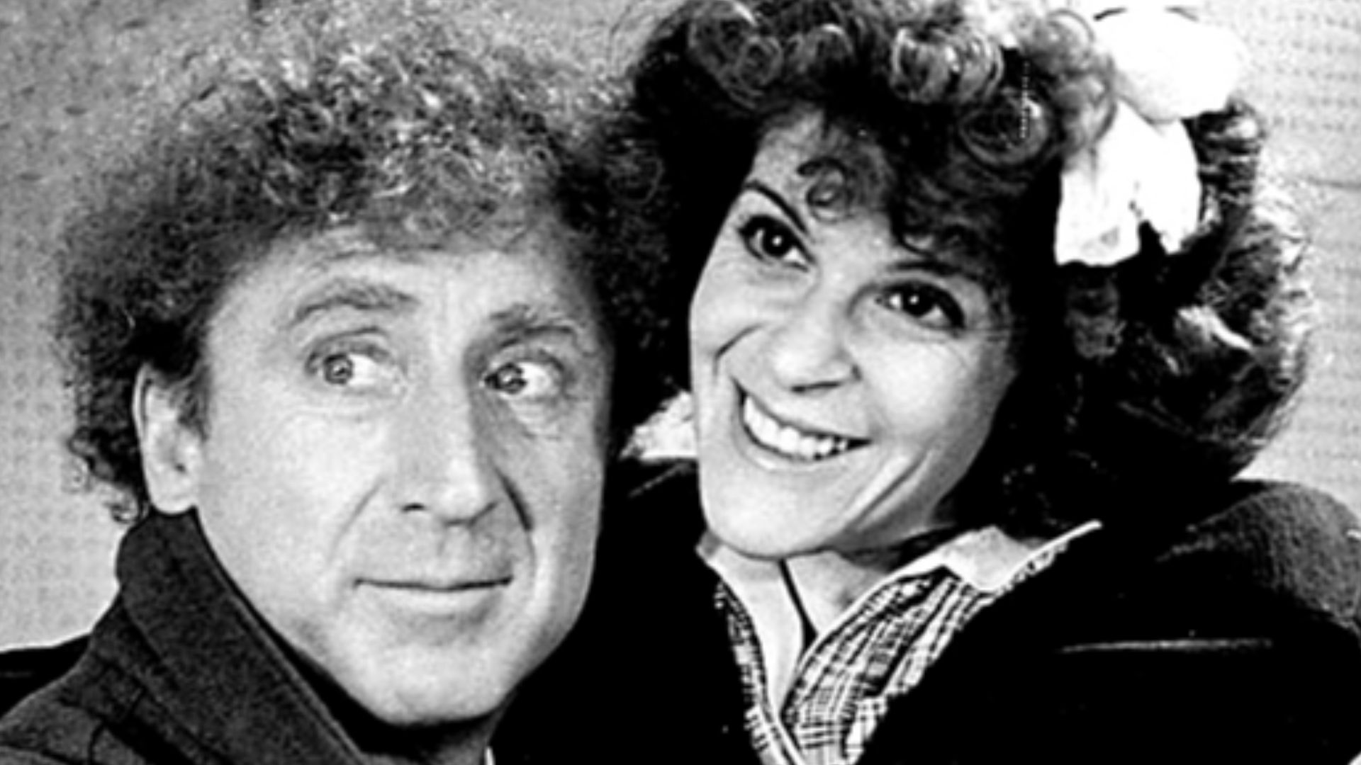 Autographed publicity of Gene Wilder and Gilda Radner for film Haunted Honeymoon.