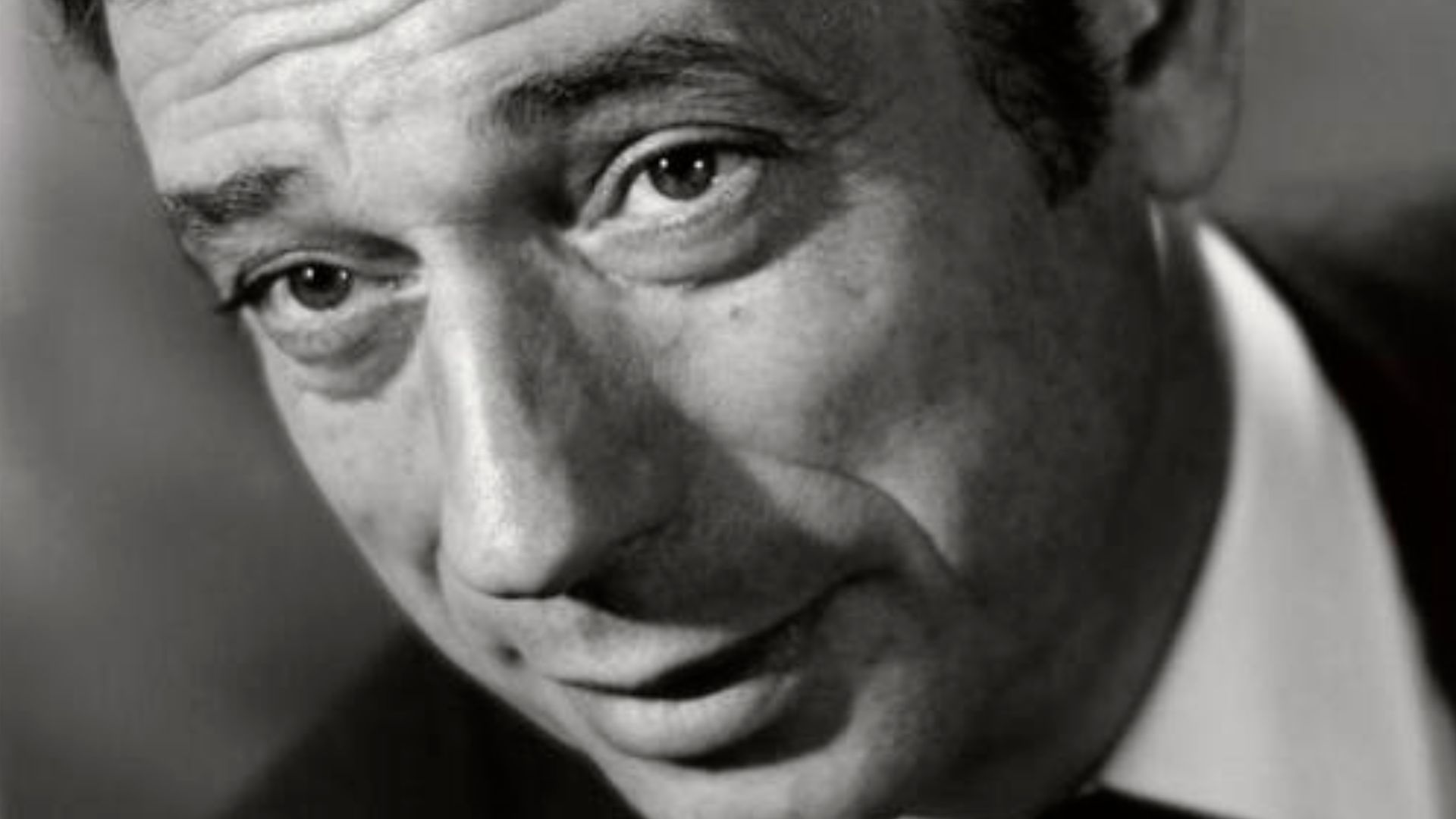 Yves Montand, 1966, Studio Harcourt. Lieu de prise de vue : 49 Avenue d'Iéna, 16e arrondissement