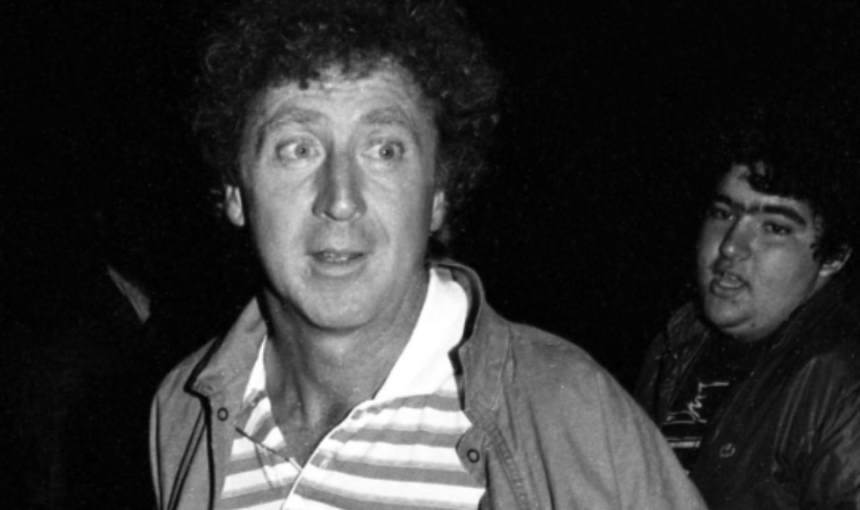 Gene Wilder at Spago on September 2, 1982.