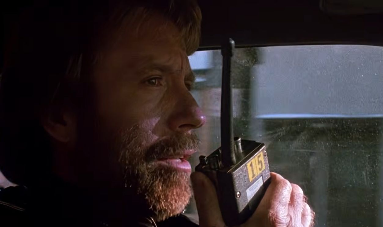 Screenshot from Code of Silence (1985)