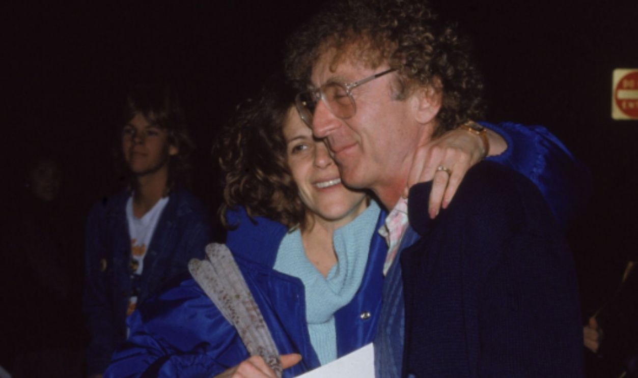 American actor Gene Wilder and his wife Gilda Radner (1946 - 1989) attend the premiere of the film, 'Hannah And Her Sisters,' directed by Woody Allen, 1986.