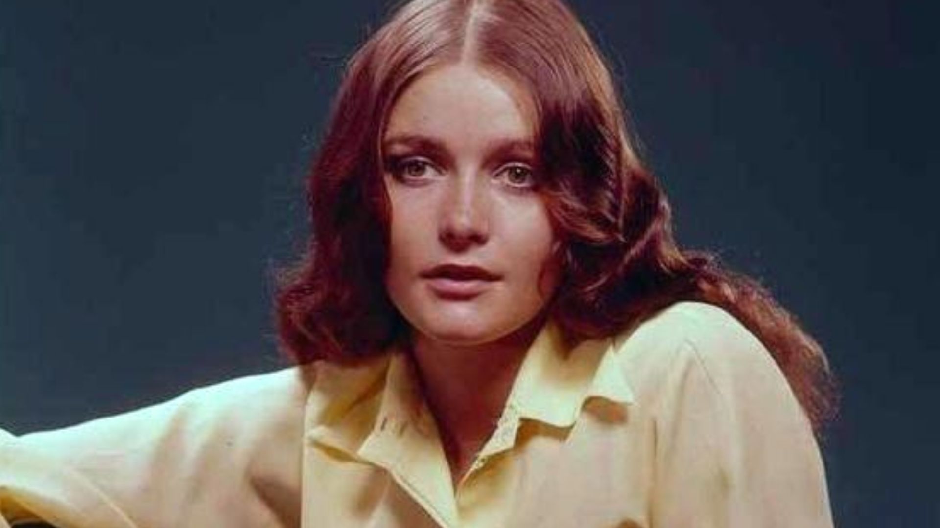 Publicity/press headshot of Margot Kidder, dated 1970.