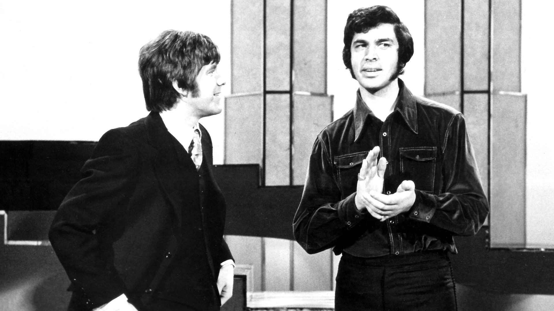 Singers Oliver (William Oliver Swofford) and Engelbert Humperdinck on