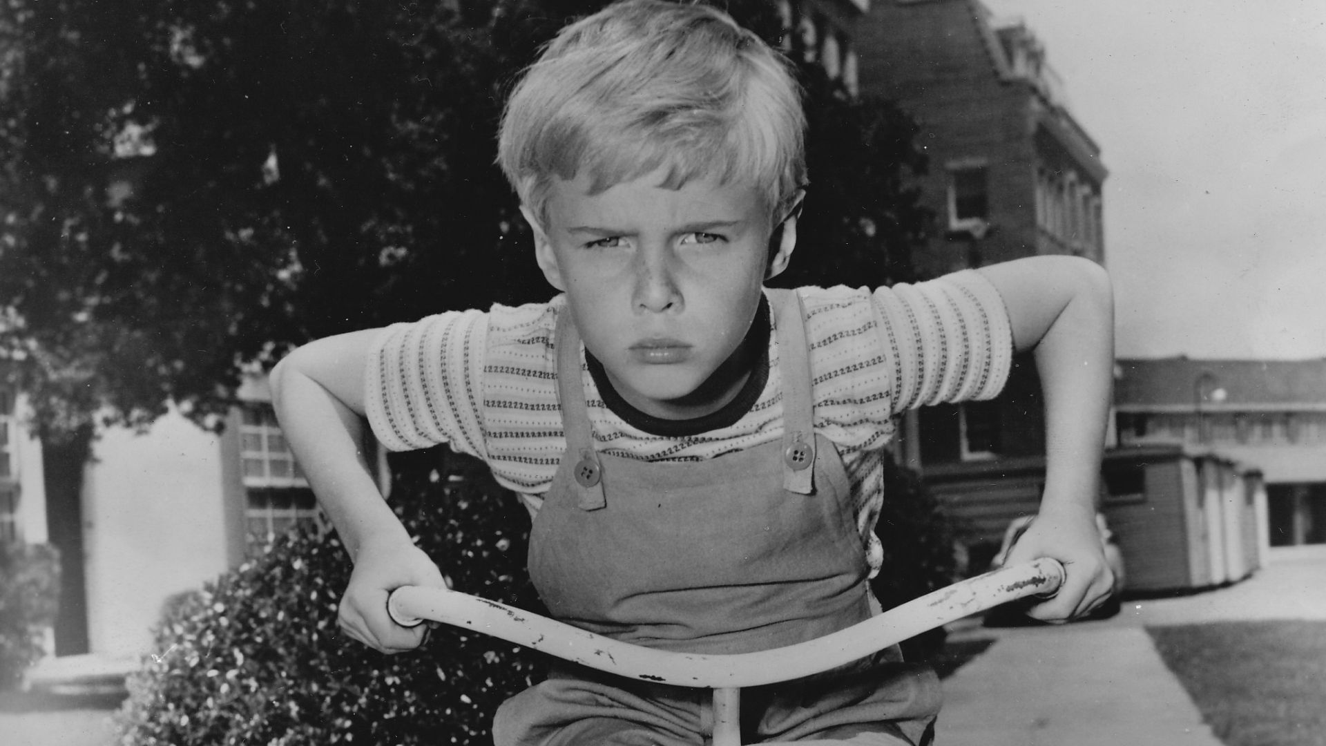 Publicity photo of child actor Jay North promoting his starring role on the CBS television comedy series Dennis the Menace.