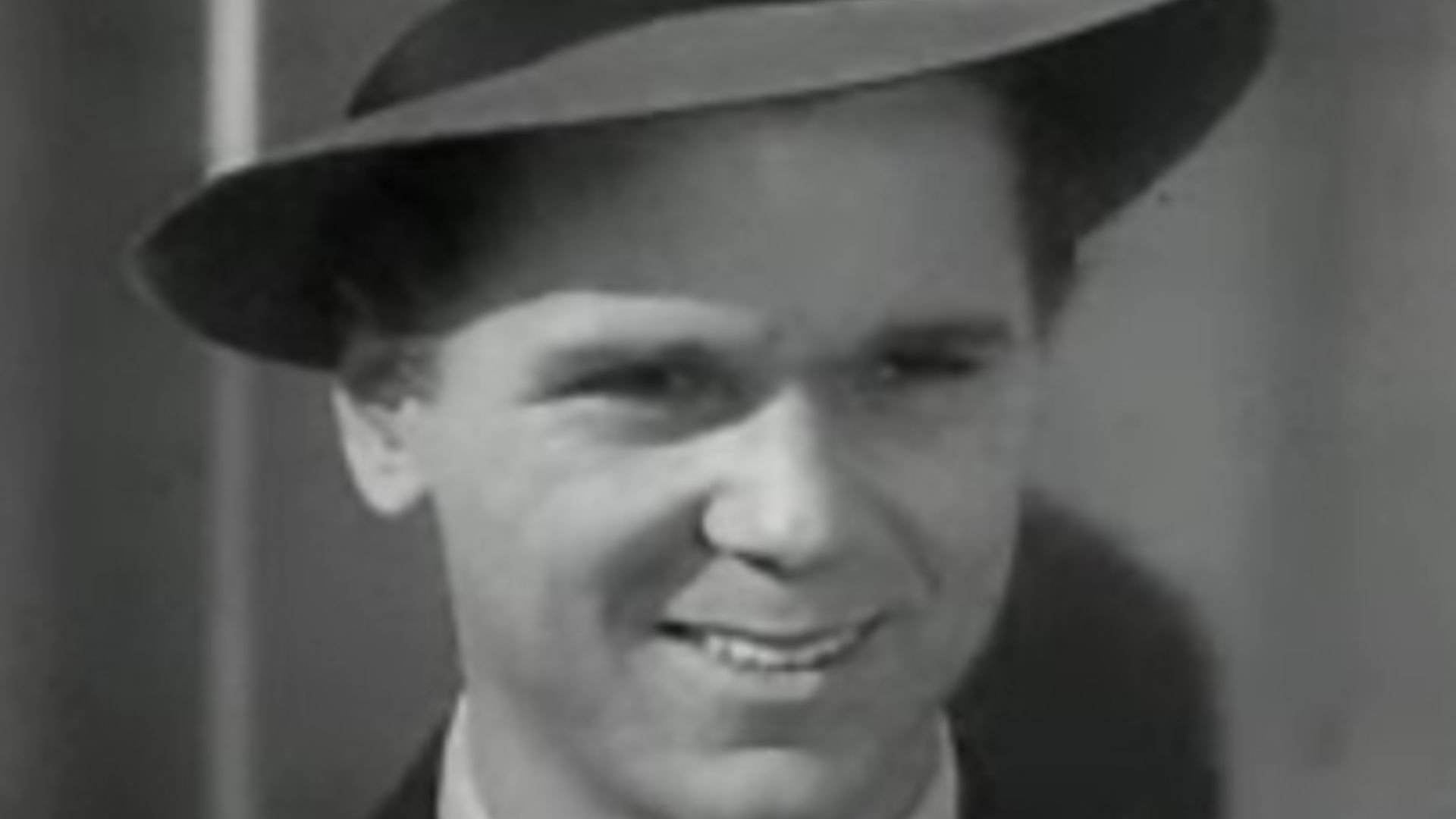 Cropped screenshot of Jackie Cooper from the trailer for the film Gallant Sons