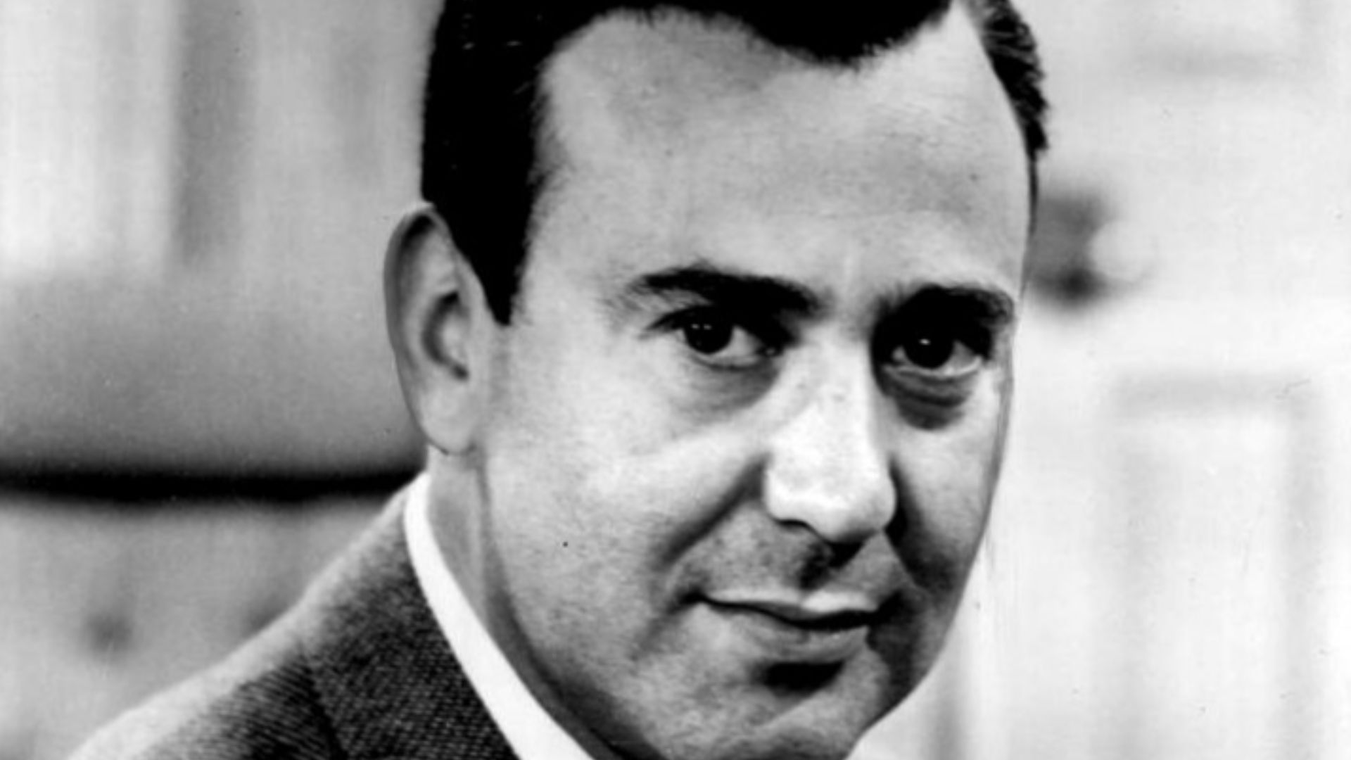 Photo of Carl Reiner from the television program The Dick Van Dyke Show.