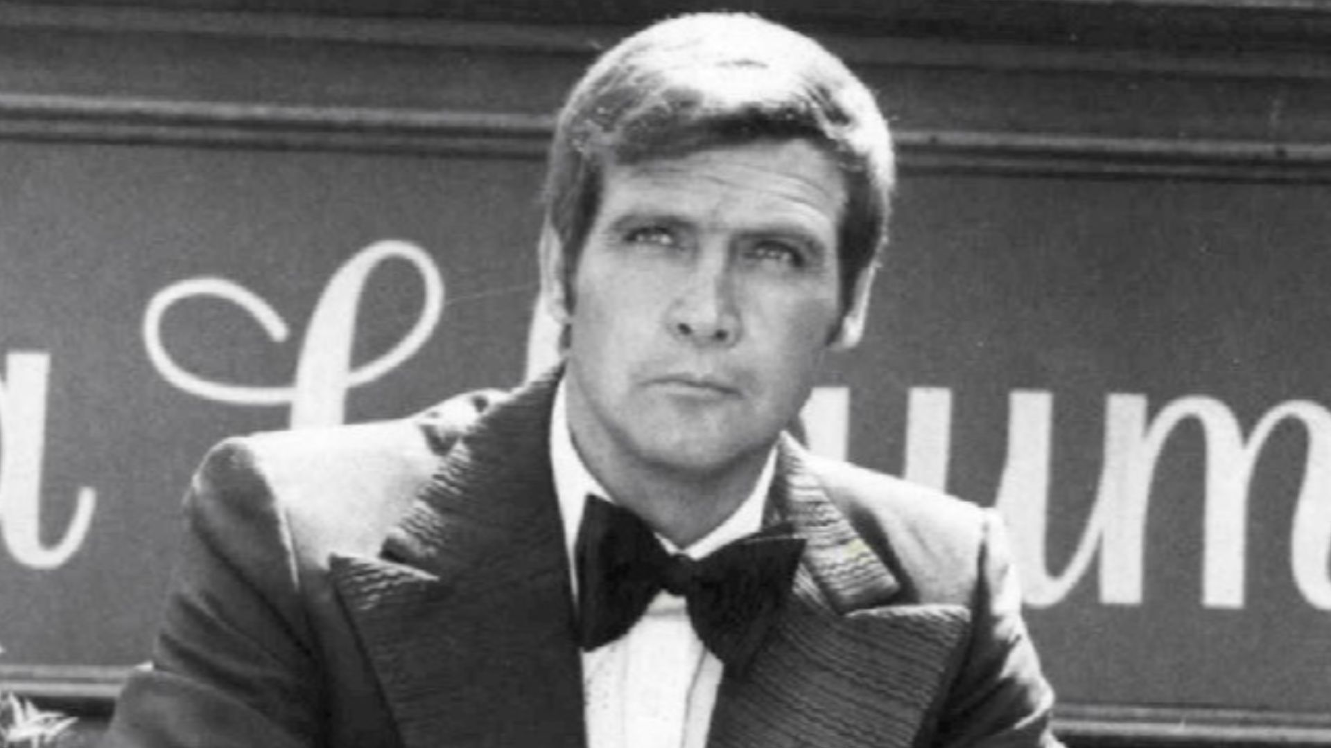 Composite photo of Lee Majors from the television program The Six Million Dollar Man.