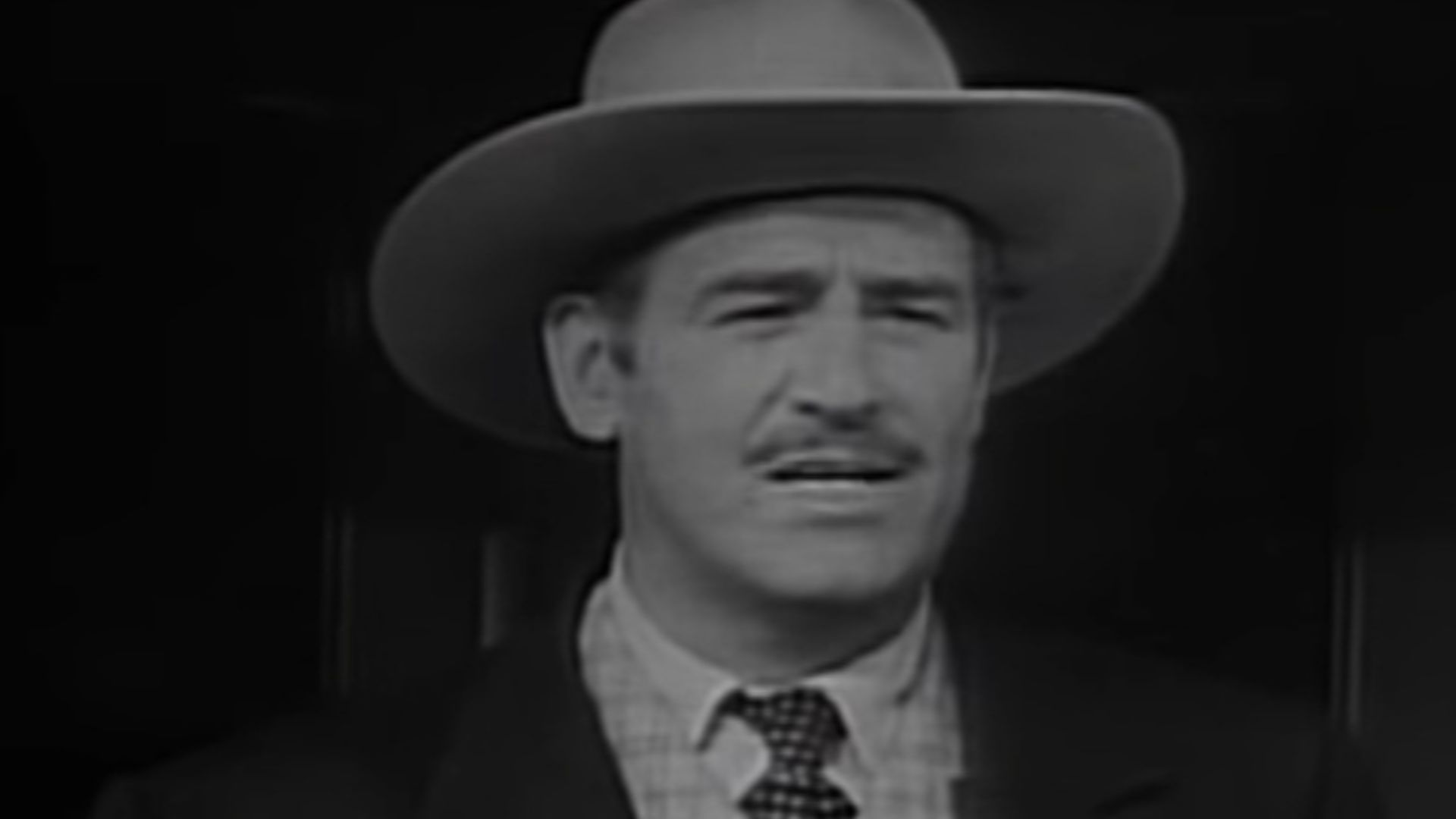 Roy Barcroft in The Big Bluff - cropped screenshot