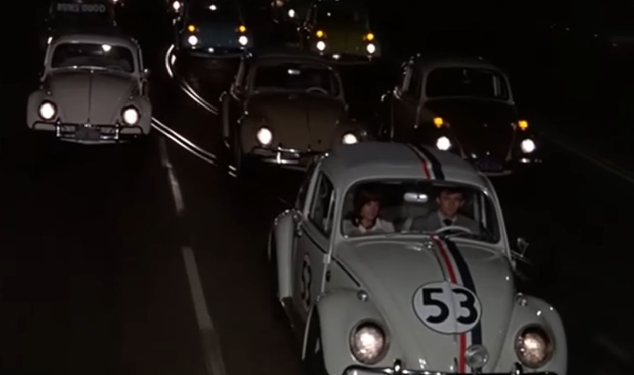 Screenshot from  Herbie Rides Again  (1974) 