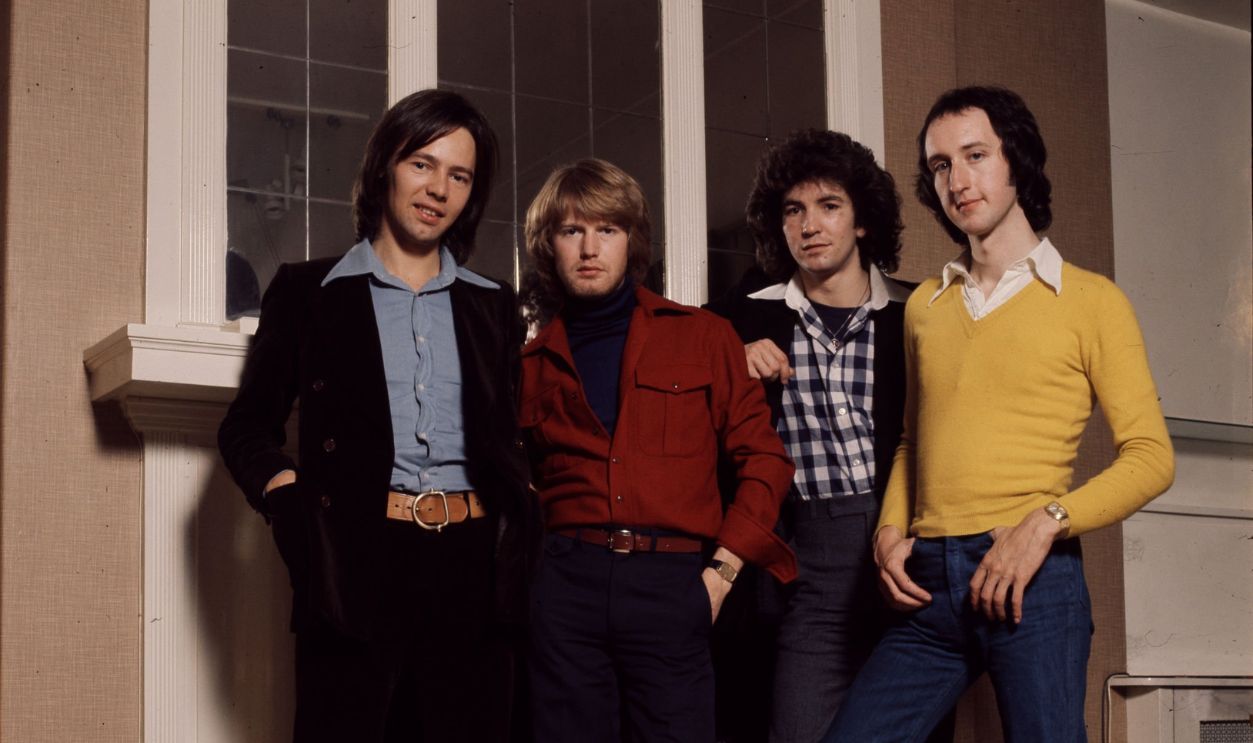 Scottish rock group Pilot, London, 1975.