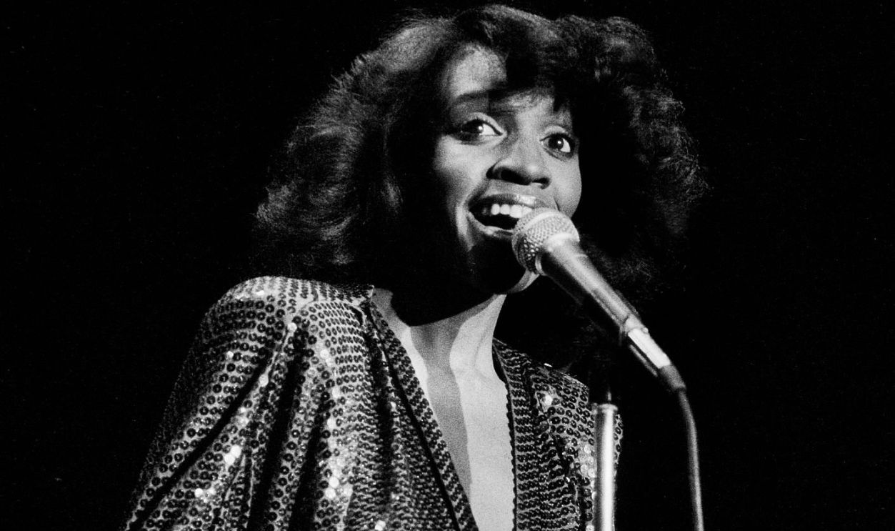 American singer Anita Ward performs on stage at the Park West in Chicago, Ilinois, August 16, 1979.