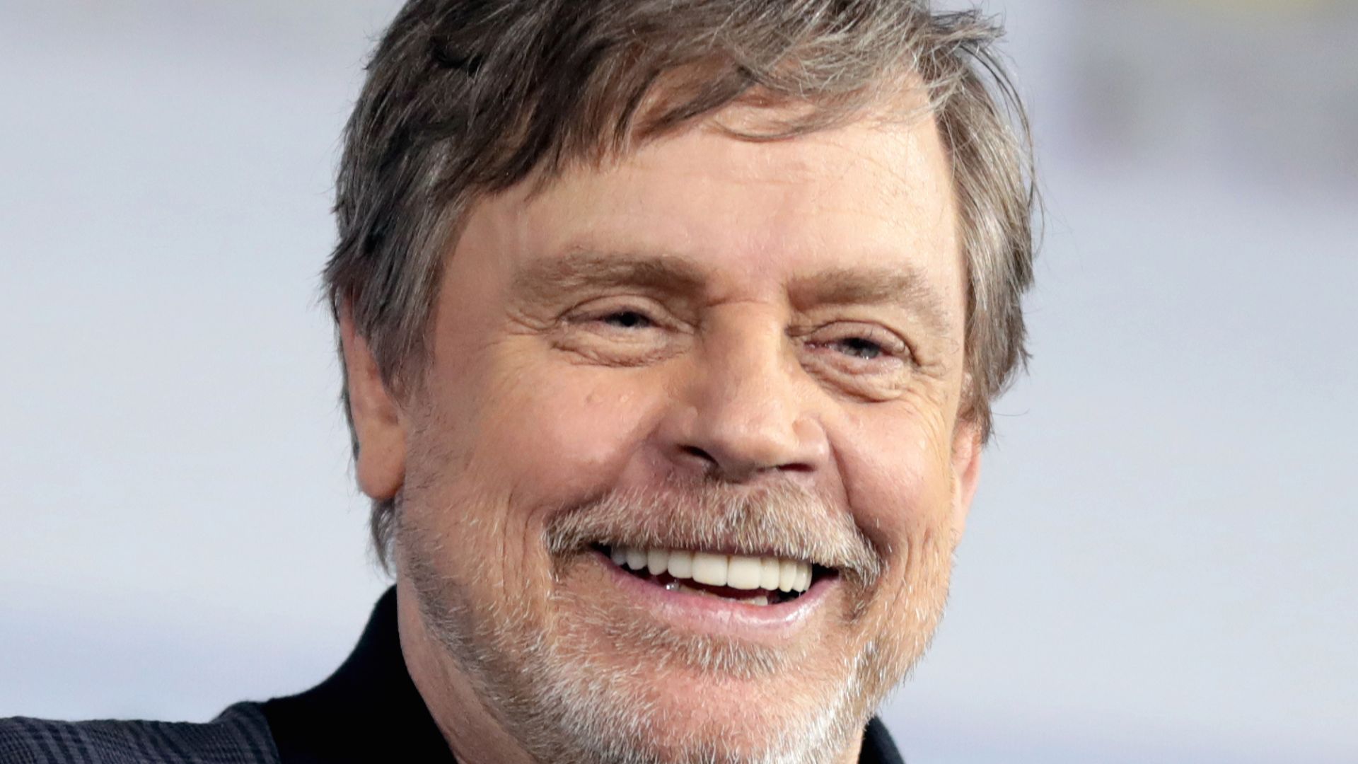 Mark Hamill speaking at the 2019 San Diego Comic-Con International in San Diego, California.