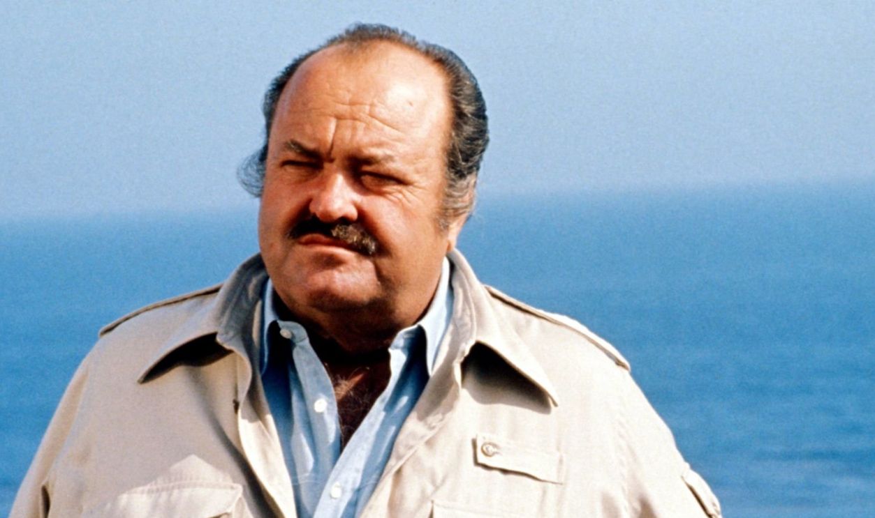 William Conrad (1920-1994), US actor, during an appearance on 'CBS: On the Air', a series celebrating the first 50 years of CBS broadcasting, USA, circa 1978.
