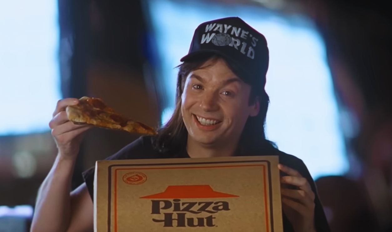 Screenshot from Wayne’s World (1992)
