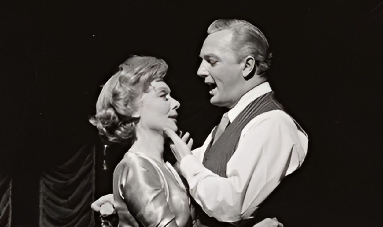 Barbara Baxley and Jack Cassidy