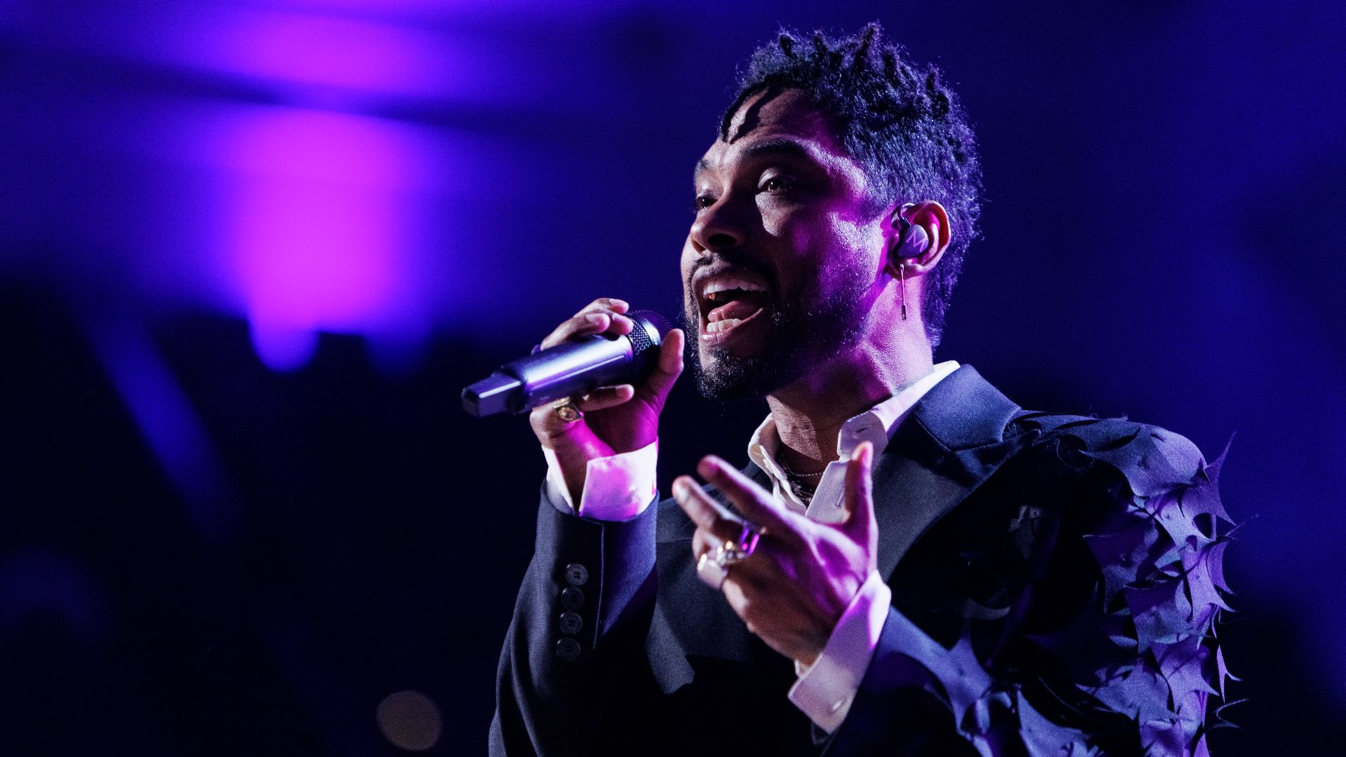 Miguel performs