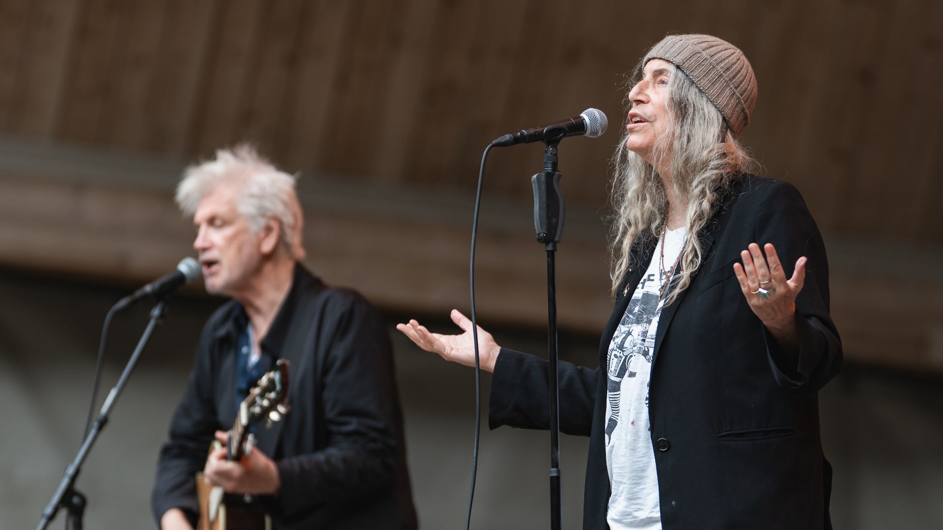 Patti Smith Quartet at the Ravnedalen Live open air festival in Kristiansand, Norway, 2026