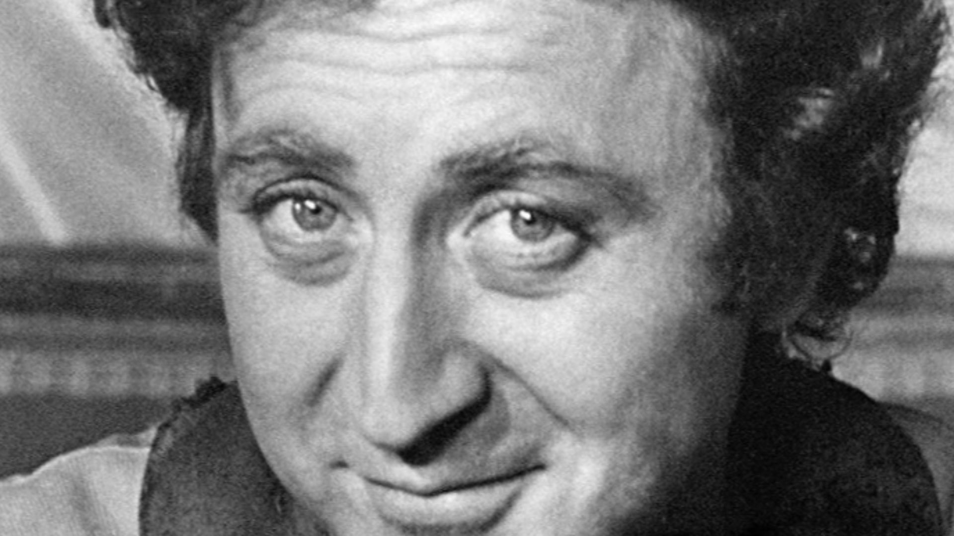 Publicity photo of Gene Wilder for film Start the Revolution Without Me (1970), also known as Two Times Two. Original upload shows full margins and back of photo with film description.