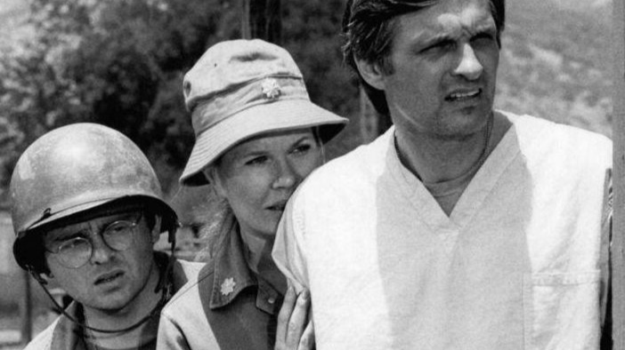 Gary Burghoff Loretta Swit Alan Alda Mash 1977