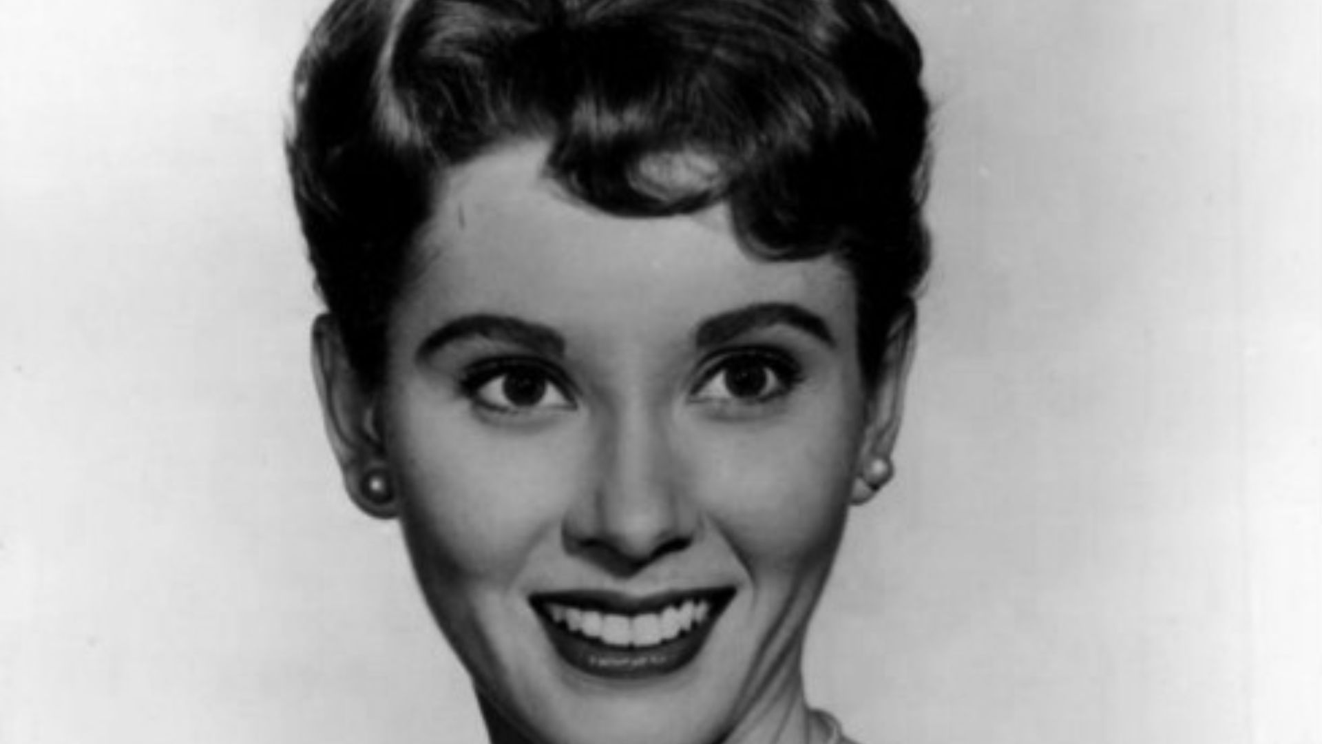 Publicity photo of actress Elinor Donahue from an appearance on the television program Goodyear Theater.