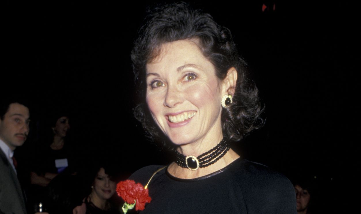 Elinor Donahue attends Partnership for a Drug Free America Press Conference on November 8, 1987 at the Airport Marriott Hotel in Los Angeles, California
