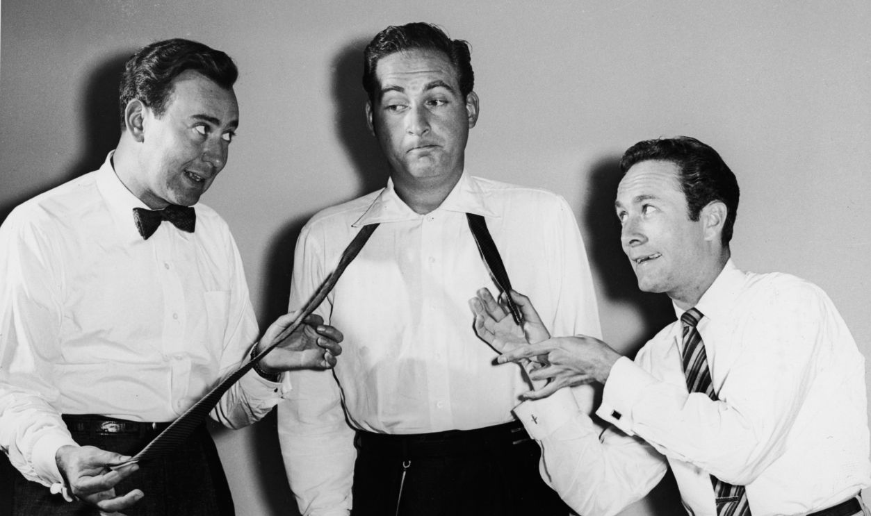 Sid Caesar, Carl Reiner and Howard Morris 3454588