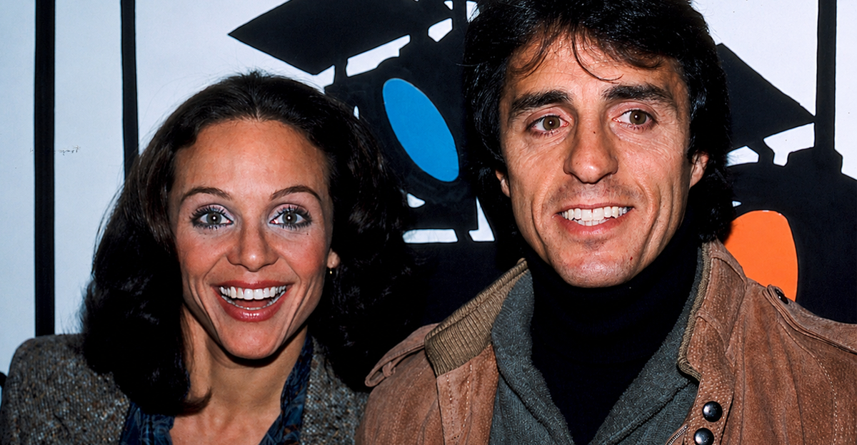 Actress Valerie Harper with her husband Tony Cacciotti Attending a N.A.T.P.E. Television Convention in New York City. March 1981